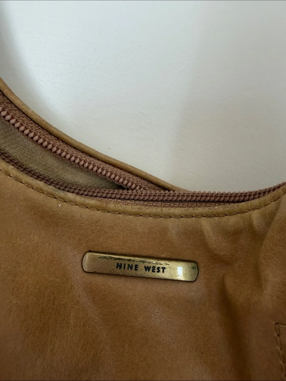 Nine West Camel Hobo Shoulder Bag